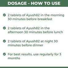 Load image into Gallery viewer, Ayush 82 DiabaTreat: Ayurvedic Medicine to Control Diabetes & Blood Sugar Level